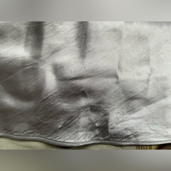 Babaton slip satin maxi skirt City grey 2 xs - Picture 4 of 4